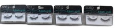 4-PK Ardell 120 Demi Black Natural Eyelashes, One Pair Each
