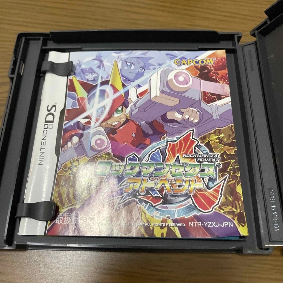 Mega Man ZX Advent Nintendo DS NDS CAPCOM Rockman Action NTR-P-YZXJ w/Case JP 51 - Image 4 of 4