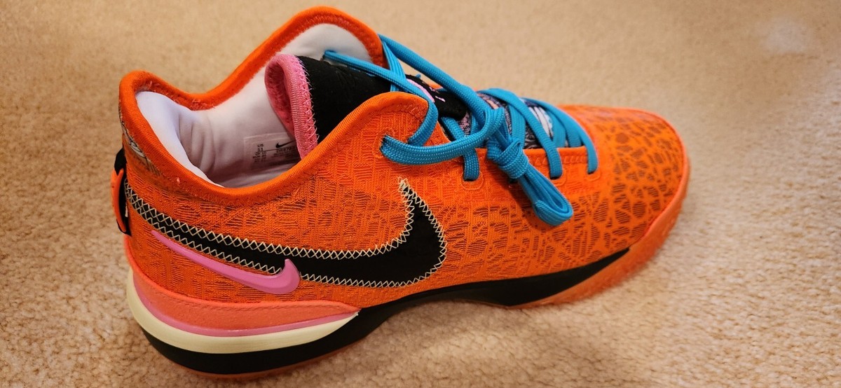 Nike Zoom LeBron NXXT Gen Blue Orange Basketball Shoes