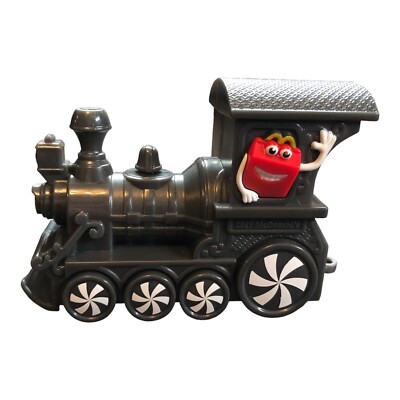 Mcdonalds Holiday Train Express Black Locomotive Engine #1 Happy Meal Toy 2017