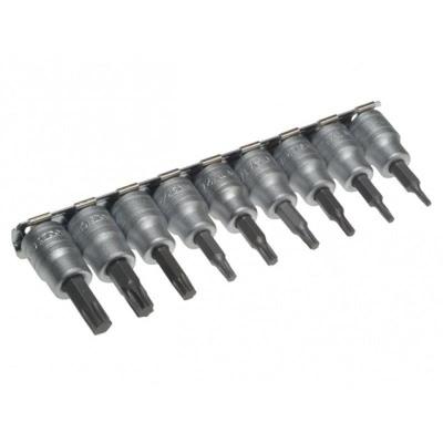 Teng M3813TX 3/8   Antrieb Torx Bit Steckschlüsselsatz T10-T50 TX Star