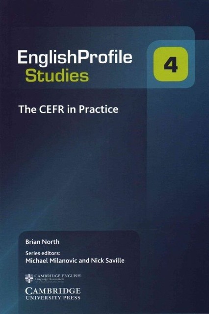 The CEFR in Practice North EFL Paperback Cambridge University Press