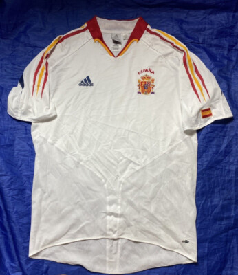 SPAIN ESPANA Euro 2004 away Shirt jersey ADIDAS La Furia Roja