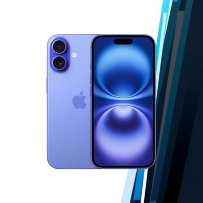 Apple iPhone 16本体　128GB Apple iPhone 16 5G iOS Cell Phone (Ultramarine/8GB+256GB/Dual SIM