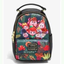 Loungefly Disney Peter Pan and Lost Boys Chibi Jungle Mini Backpack Exclusive