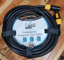 25 Ft Professional Compatible powerCON True Male to Female Power True 14AWG