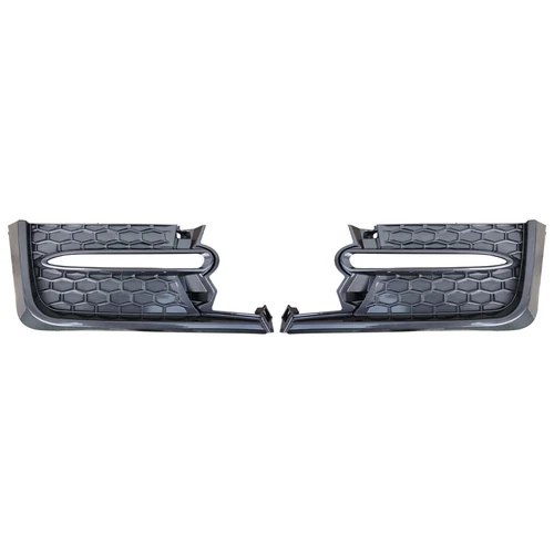 Fit 2020-2022 Toyota Corolla SE XSE Front Lower Grille &LED DRL Signal Fog Light - Picture 20 of 22