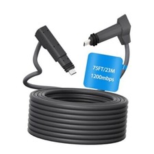 75FT/23M Starlink Cable Extension Kit - Waterproof Gray with Starlink Cable 23m