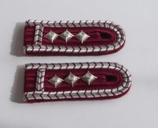 Schulterstücke Hauptlöschmeister Sachsen FFW Uniform Freiwillige Feuerwehr Hemd