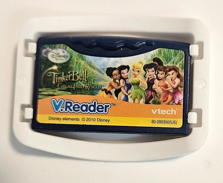 V Tech Animated E-Book System V Reader Disney Fairies Tinker Bell Great rescue - Image 3 of 3