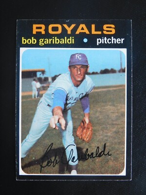 1971 Topps Baseball Card #701 Bob Garibaldi (NM)