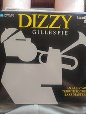 Dizzy Gillespie  All Star Tribute Laserdisc VG Condition