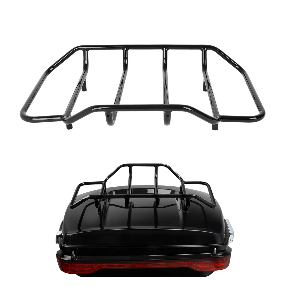 Equipaje portaequipajes trasero superior apto para Harley Davidson Electra Glide Foto 4 de 4