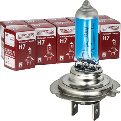 10 Stück LIMA H7 Xenon 12V Look 55W Halogen Lampe SUPER WEISS Werkstatt Angebot