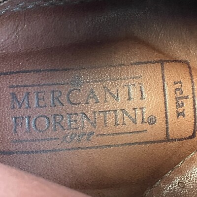 Mercanti Fiorentini RELAX Suede Leather High Top Oxford Shoe Men 12 Brown Brazil Mercanti Fiorentini RELAX Suede Leather High Top Oxford Shoe  main image 4