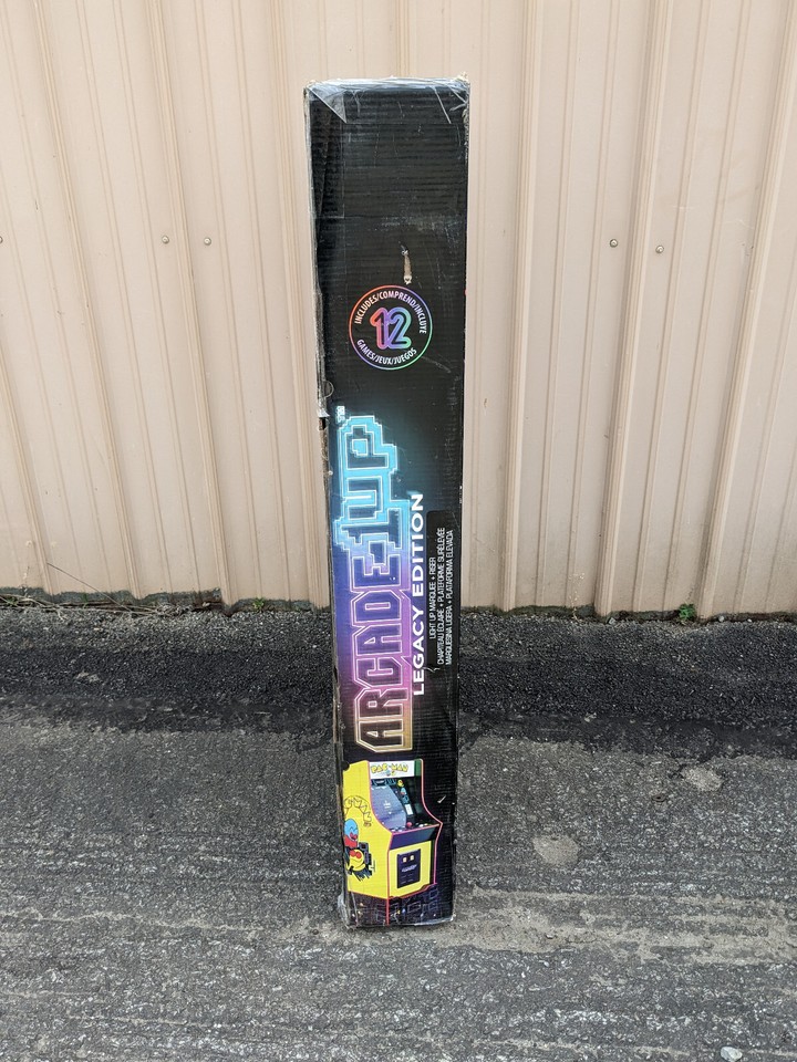 BOX ONLY Arcade-1Up Legacy Edition Pac-Man Bandai Namco Light Up ...