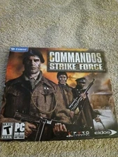 Video Game PC Commandos Strike Force. Not sealed very good condition.