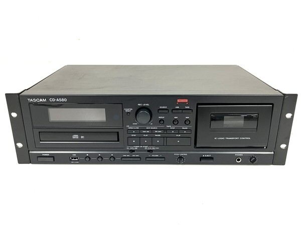 TASCAM CD-A580-V2 CD/USB/Cassette Player/Recorder Used Japan  