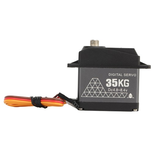 Servo digital de metal impermeable a prueba de agua RC de 35 kg para 1/8 1/10 1/12 CH - Imagen 10 de 22