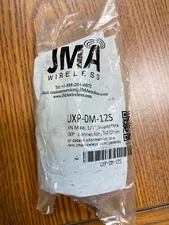 JMA Wireless UXP-DM-12S DIN Male, 1/2" superflex UXP connector, 50 OHM