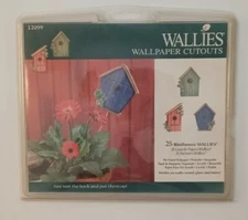 Wallies Wallpaper Cutouts - Brand New - #12099 - Birdhouse Wallies