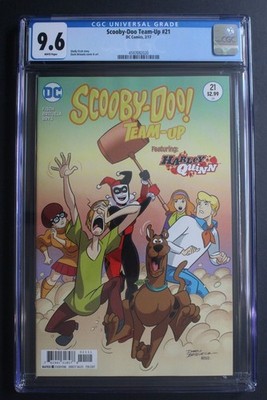 Scooby-Doo Team-Up #21 DC 2017 HARLEY QUINN Joker Batman Robin Batgirl CGC 9.6