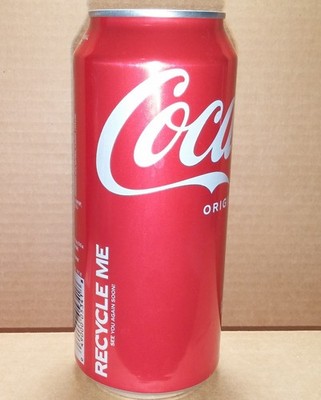 Coke Coca-Cola 16 oz Can -  Recycle Me See You Again Soon!  - 2025