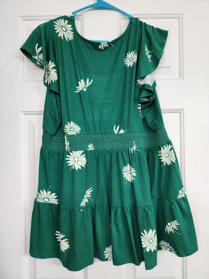 Blusa Babydoll Verde Tórrido Nueva con Etiquetas Talla 2 Foto 2 de 4