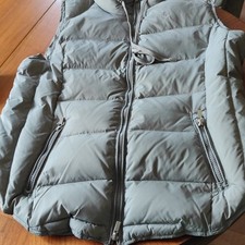GANT Damen Steppweste L Grau halblang Nylon K...