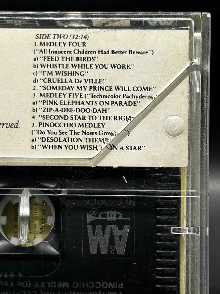 Stay Awake - Various Interpretations Of Music From Vintage Disney Films Cassette - Image 4 of 4