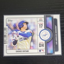 Topps 2026 Series 1 Shohei Ohtani Los Angeles Dodgers Big Ticket BTP-3