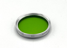 Genuine Ernst Leitz E39 Yellow-Green Filter for Leica Lenses GGr, Clean