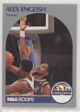 1990-91 NBA Hoops Alex English #94 HOF uk2