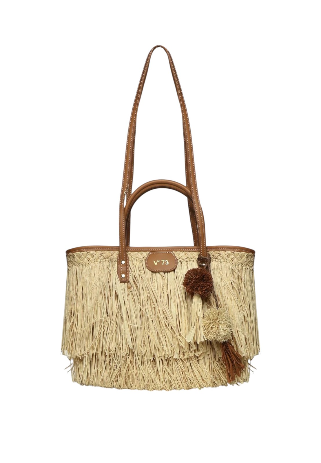 V° 73 Donna Tan Borsa Shopping Domitilla - Immagine 3