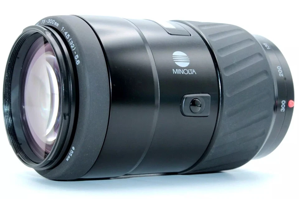 Excellent Minolta AF Zoom 75-300 f/4.5-5.6 Telephoto Lens New Sony Japan - Image 2 of 4