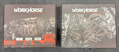 #ad Tethrd Grit Saddle Regular Bottomland and Workhorse XL Platform $399.99