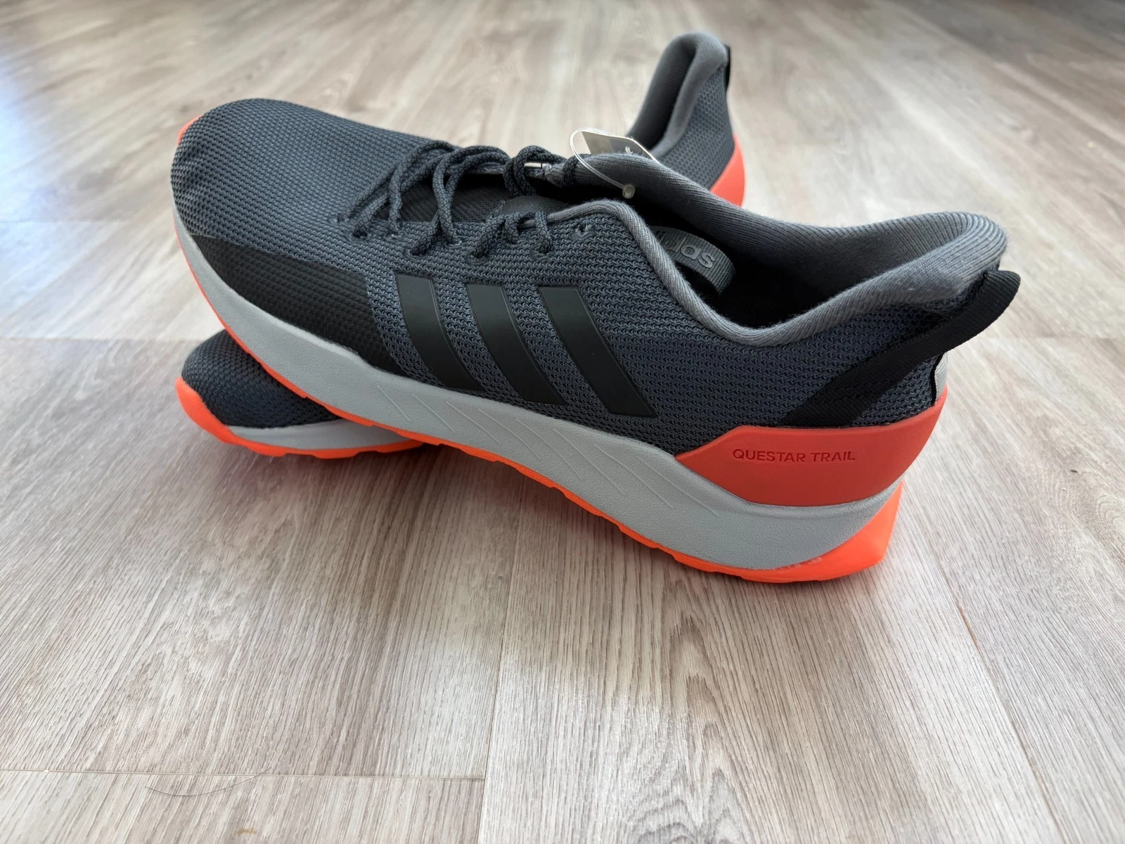 Adidas Questar Trail Running Shoes Men's shoes/Carbon Orange BB7383 /size 12