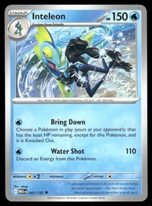 Inteleon ME01: Mega Evolution Pokemon #041/132 -