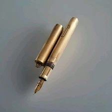 Wahl 14K Nib Ring Top Miniature Fountain Pen (1920s) - Gold Filled Made In USA
