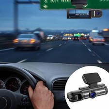 1080P Dual Lens Car DVR Dash Cam G-Sensor Front and Inside Camera Video Recorder