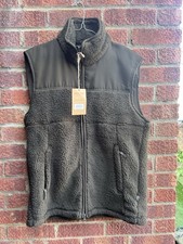 Jack Pyke Men’s Sherpa Fleece gilet. Dark Olive Size Large