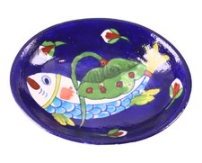 Handbemalte Keramikseifenschale - Modell 5 - 3*13*10 cm