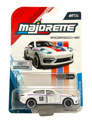 MAJORETTE PORSCHE EDITION PORSCHE PANAMERA WEISS 1:64 DIE CAST METAL MODEL NEU 