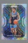 2020-21 Panini Prizm Anthony Edwards Variation Silver Fast Break RC #258