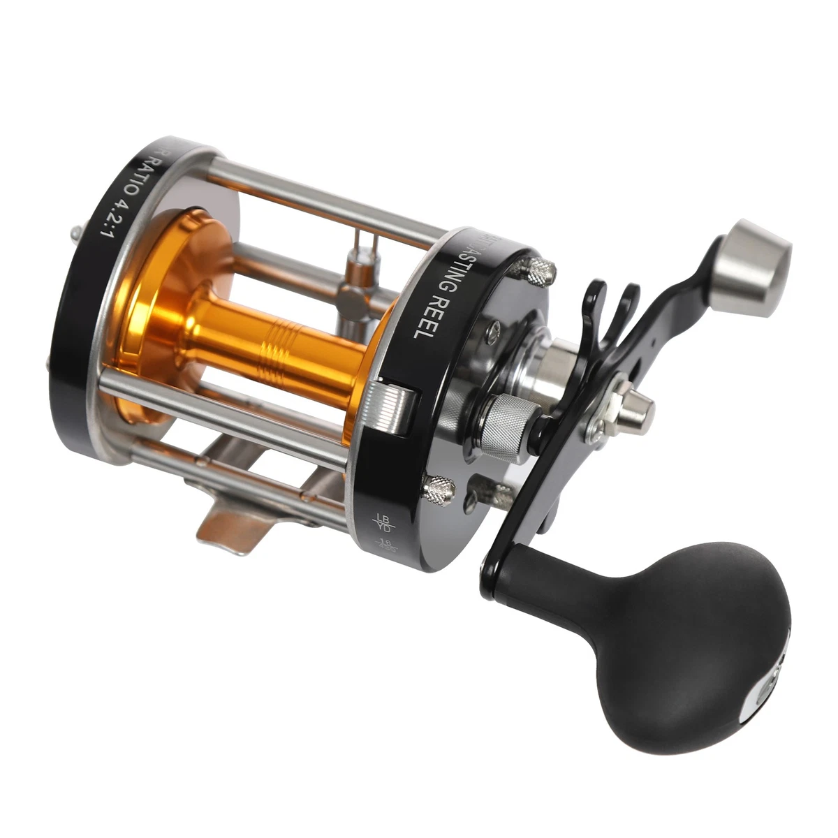 amazon fishing reels for sale Best Sellers: Best & Accessories a line out clicker alarm Unbranded Catfish Baitcast Reel Fishing