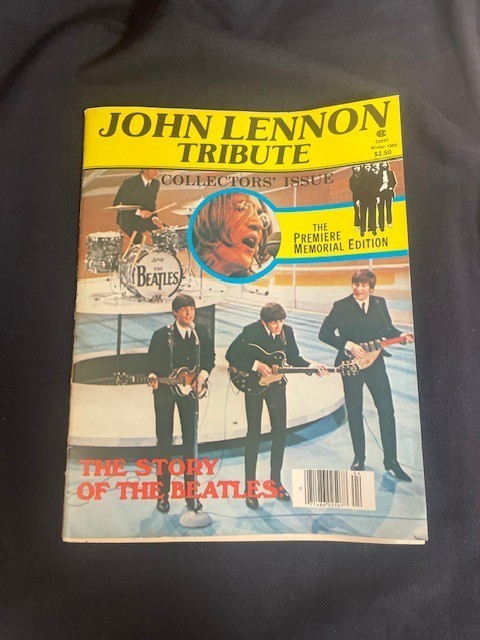 John Lennon Tribute Magazine Premiere Memorial Edition Winter 1980