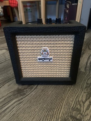 Orange Crush Mini 3-watt Micro Amp - Black