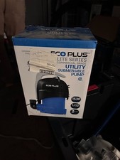 EcoPlus Elite Series Utility Submersible Pump 1/12 HP - 1530 GH *NEW*