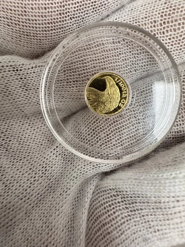 American Bald Eagle 1/100 Oz .9999 Fine Gold Round (Sealed in Capsule)