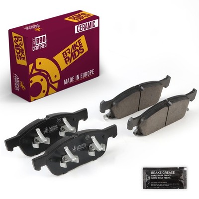 Front Ceramic Disc Brake Pad Set for 2015-2022 Ford Edge 2016-2018 Lincoln MKX